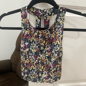 Forever 21 flowered crop top